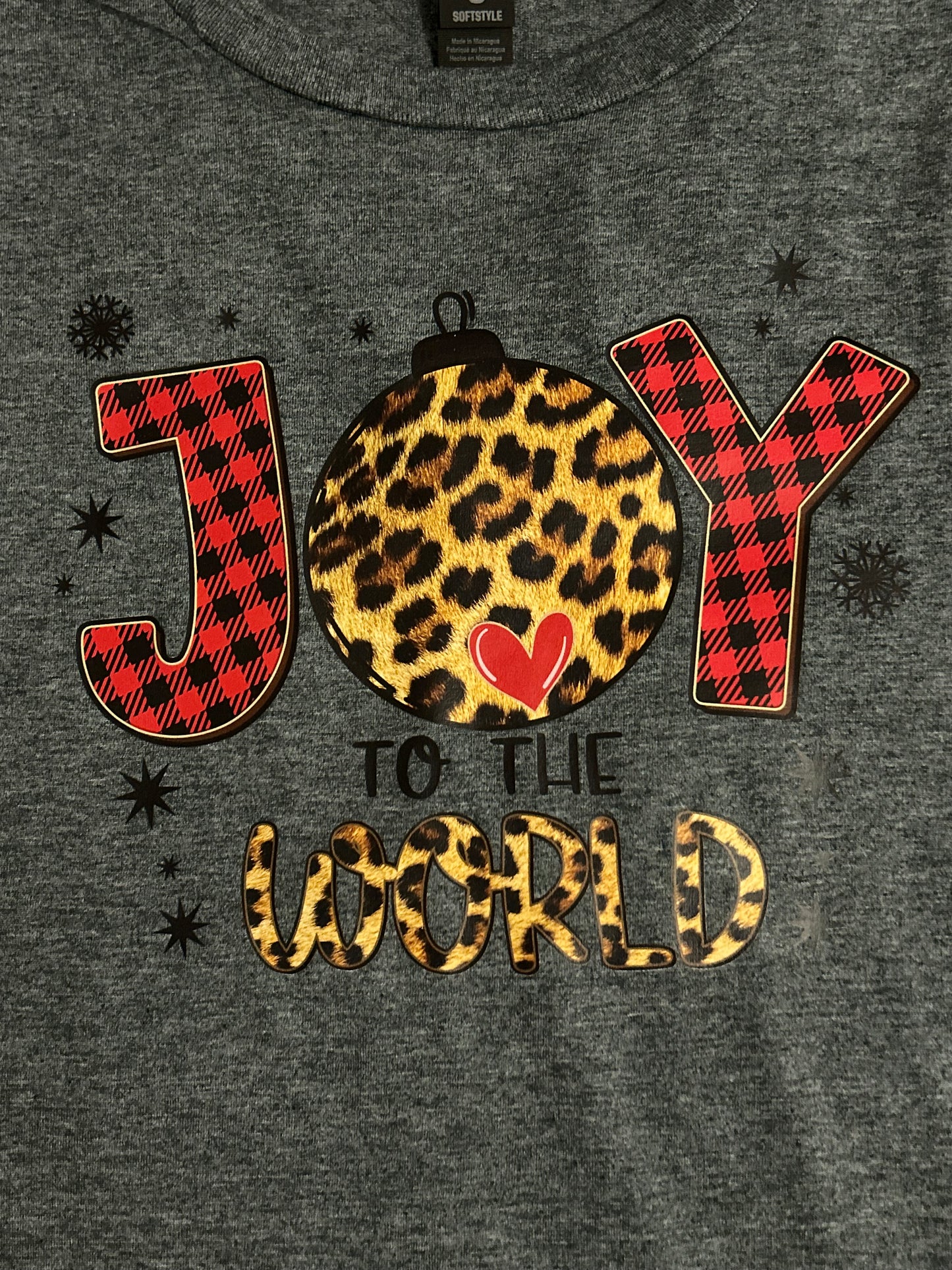 Short Sleeve "Joy to the World" Shirt